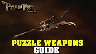 The Bards Tale 4 Elven Puzzle Weapons Guide Unlock All 3 Tiers [upl. by Ahsenwahs83]