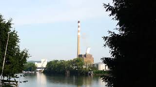 Cheswick Power Plant Implosions [upl. by Aihtenyc320]