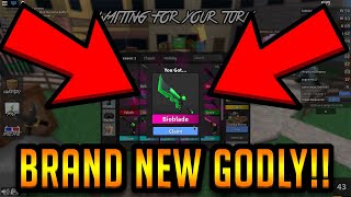 BUYING THE BIOBLADE EPIC NEW GODLY KNIFE ROBLOX MM2 [upl. by Ennahtebazile493]