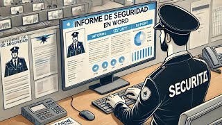 TUTORIAL INFORME  REDACCIÓN VIGILANCIA SEGURIDAD PRIVADA [upl. by Deva364]