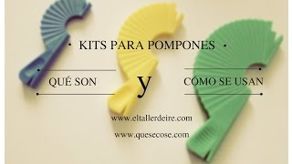 Cómo usar kits para pompones [upl. by Enattirb507]