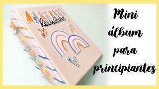 Tutorial ✂️ MINI ALBUM scrapbooking para PRINCIPIANTES ✨  Lomo SHAKER✨ [upl. by Coreen204]