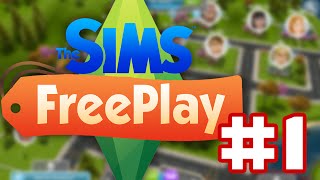 The Sims FreePlay  Gameplay Walkthrough Part 1  House Warming [upl. by Oliver]