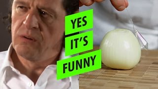 MARCO RESPONDS How to chop an ONION the REAL way [upl. by Kinch]