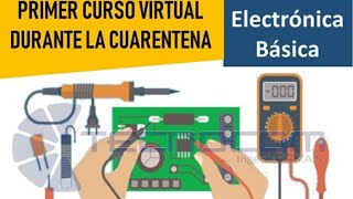 CIRCUITO Electrónico y CONCEPTOS básicos  Curso Electrónica Básica 1  principiantes  GRATIS [upl. by Noelyn939]