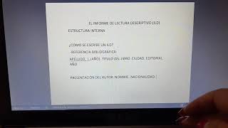 Cómo escribir un informe de lectura descriptivo [upl. by Laenej]