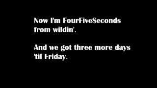 Rihanna  Four Five Seconds ft Kanye West amp Paul McCartnery LYRICS [upl. by Ellehcyar331]