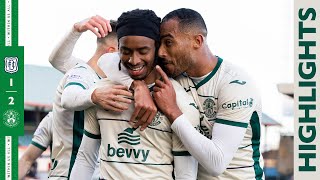 Highlights Dundee 1 Hibernian 2  cinch Premiership [upl. by Dnomrej]