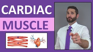 Cardiac Muscle Tissue Anatomy amp Physiology Review Lecture [upl. by Aluk]