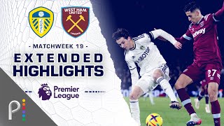 Leeds United v West Ham United  PREMIER LEAGUE HIGHLIGHTS  142023  NBC Sports [upl. by Imogen]