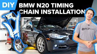 BMW N20N26 Timing Chain Installation DIY Part 2  Assembly amp Startup 328i 320i 228i 428i X1 [upl. by Bonnie]