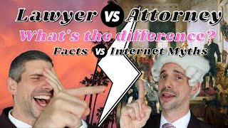 Lawyer vs Attorney Whats the Difference [upl. by Vizza]