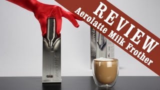 Aerolatte Milk Frother  Exclusive Review [upl. by Naejamron767]