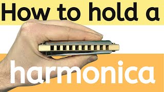 How to hold a harmonica properly [upl. by Eerihs139]