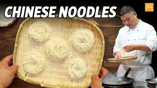 Simple Chinese Noodles Recipe by Masterchef [upl. by Namreg]