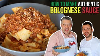 How to Make AUTHENTIC BOLOGNESE SAUCE Like a Nonna from Bologna [upl. by Llerehc]