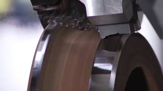 Railway wheelset turning  DANOBAT DPL Lathe [upl. by Damien284]