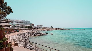 La plage de lhôtel Le Sultan Hammamet [upl. by Photina]