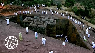 RockHewn Churches of Lalibela Ethiopia Amazing Places [upl. by Slyke]