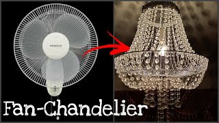 DIY Chandelier from Scrap  Transforming Waste into a Dazzling Masterpiece  SL DUDe [upl. by Ellenoj]