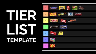 How to Make a Tier List Free Template  Tier List Maker [upl. by Sturdivant]