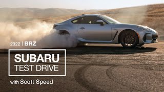 Scott Speed Test Drives AllNew 2022 Subaru BRZ [upl. by Leroi351]