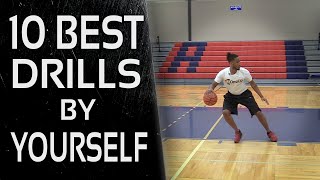 Top 10 Best Basketball Drills to Do By Yourself [upl. by Arak]