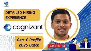 ✅ Cognizant GenC 2025 Hiring Experience  Selection Process  Tips amp Tricks [upl. by Spiers938]