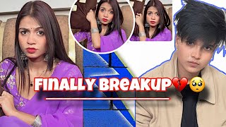 FINALLY BREAKUP 🥺💔 rajjufam love sad vlog vlogger [upl. by Longfellow]