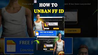 How to recover free fire suspended account  Abnormal activities account suspended problem solved [upl. by Naveb]