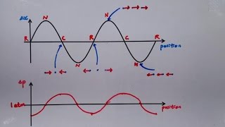 933 Graphical Representation of Wave Compression and Rarefaction [upl. by Saudra]