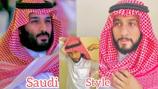 How to tie saudi style  SheMagh Ghotra  Majid shah 2021 [upl. by Nickles434]