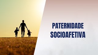 Paternidade socioafetiva [upl. by Ogden]