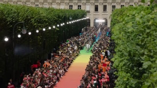 Louis Vuitton Men’s SpringSummer 2019 Fashion Show [upl. by Tiedeman829]