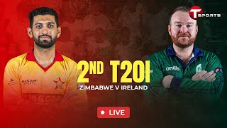 LIVE  Zimbabwe vs Ireland 2nd T20I  Ireland tour of Zimbabwe 2025  T Sports [upl. by Lainey787]