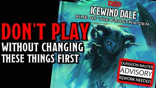 Review of Icewind Dale Rime of the Frostmaiden  Dungeons amp Dragons [upl. by Aketal]