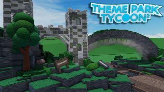 Theme Park Tycoon 2 ENTRANCE IDEAS 2022 [upl. by Spatz]