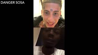 Chicago GD and Flyysoulja Beef On Instagram Live [upl. by Anema]