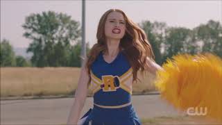 Riverdale 03x02  Jailhouse Rock Cheerleaders Dance Scene [upl. by Hyrup]