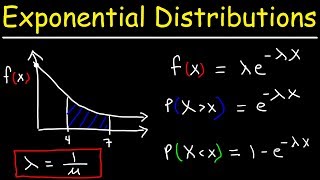 Probability Exponential Distribution Problems [upl. by Karlotte]