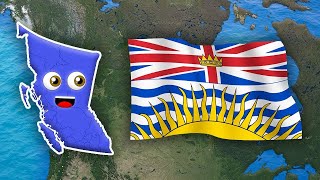 British Columbia  Geography of Canadian Provinces  Countries of the World [upl. by Fong]