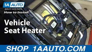 How To Install Seat Heater In Your Vehicle [upl. by Minton]