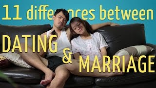 11 Differences Between Dating amp Marriage [upl. by Rhodia]