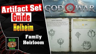 God of War  All Artifact Locations for Heilheim  Family Heirloom [upl. by Lil935]