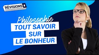 Le bonheur fiche de révisions  Bac de philosophie  Terminale [upl. by Hett]