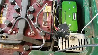 2008 48v EZGO RXV Danaher to Navitas 600 amp TAC 10 Controller Install [upl. by Renaldo]