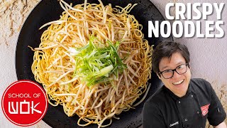 Quick amp Easy Crispy Fried Noodles Recipe [upl. by Aryc]