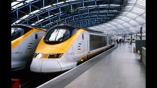 RD21665vid Eurostar London Waterloo to Brussels [upl. by Ronni]