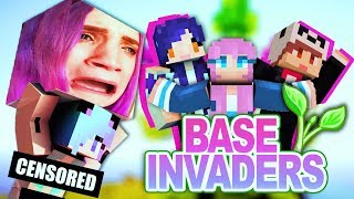 THIS IS A MINECRAFT CHANNEL NOW  Base Invaders [upl. by Refannej]