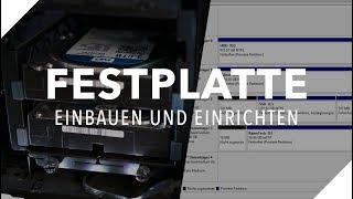 How to HDD einfach EINBAUEN und EINRICHTEN [upl. by Tella]